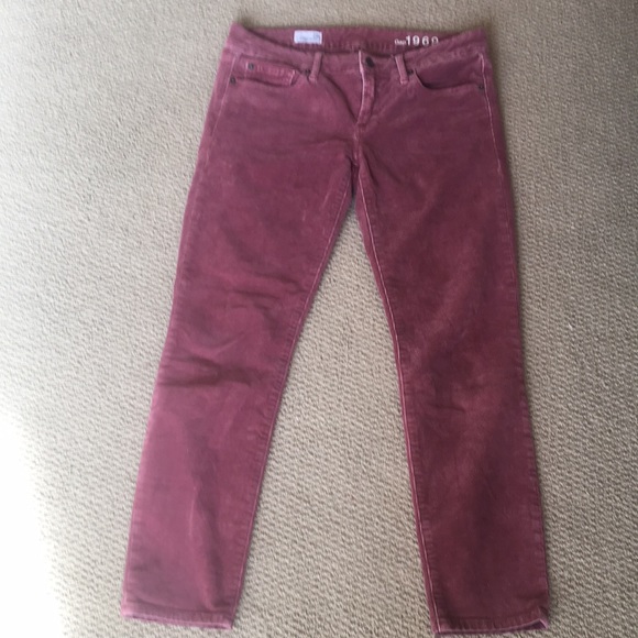 Pink Gap Corduroy Jeans - Picture 1 of 5